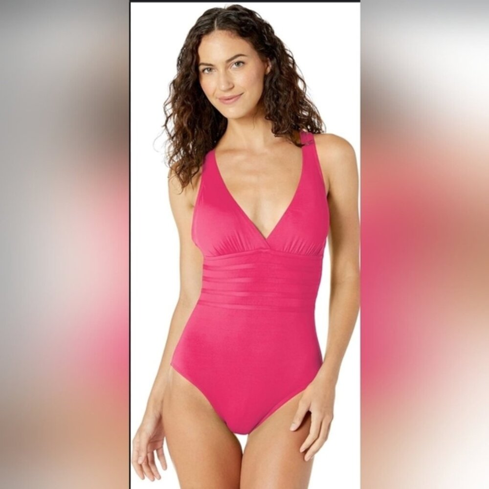 NWT Roots Swimsuit Pink size 12